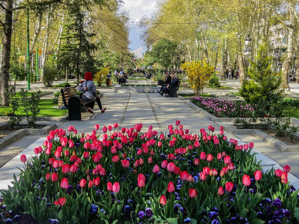 Spring in Tehran, Mellat Park | Best Time to Visit Iran