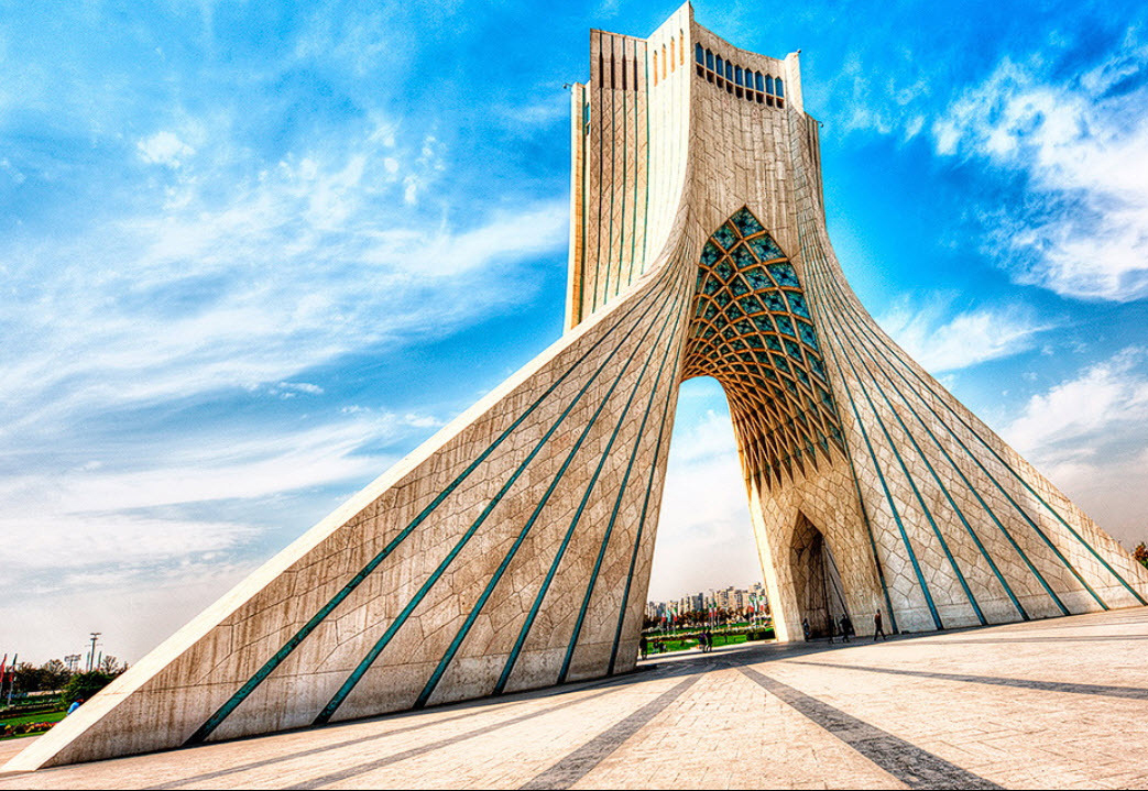 Azadi tower in Tehran | How Many Days to Visit Iran