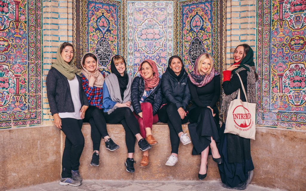 Foreign women travel to Iran