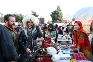 Tourists in Iran