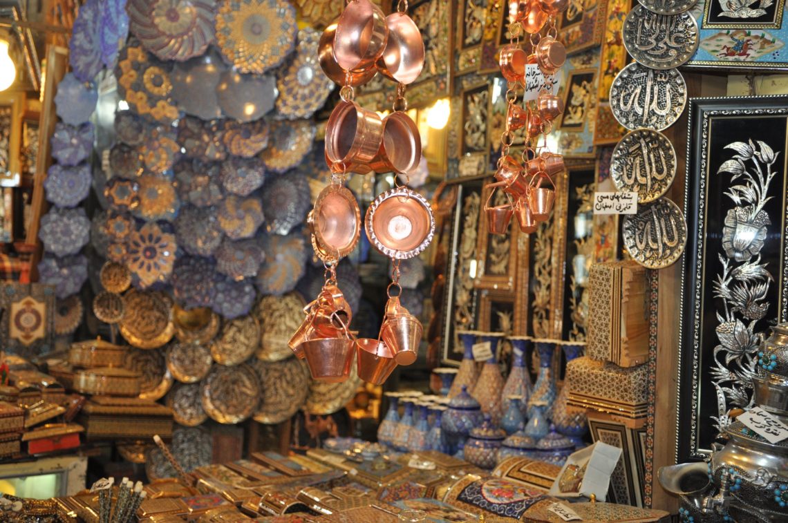 Copper handicrafts in Iran