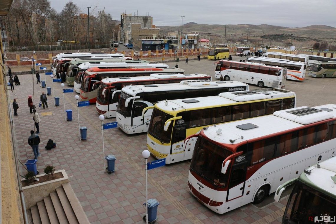 Bus Terminal in Iran