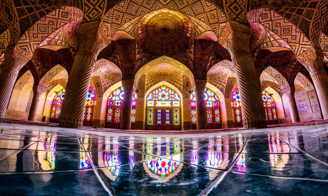 The Pink Mosque in Shiraz