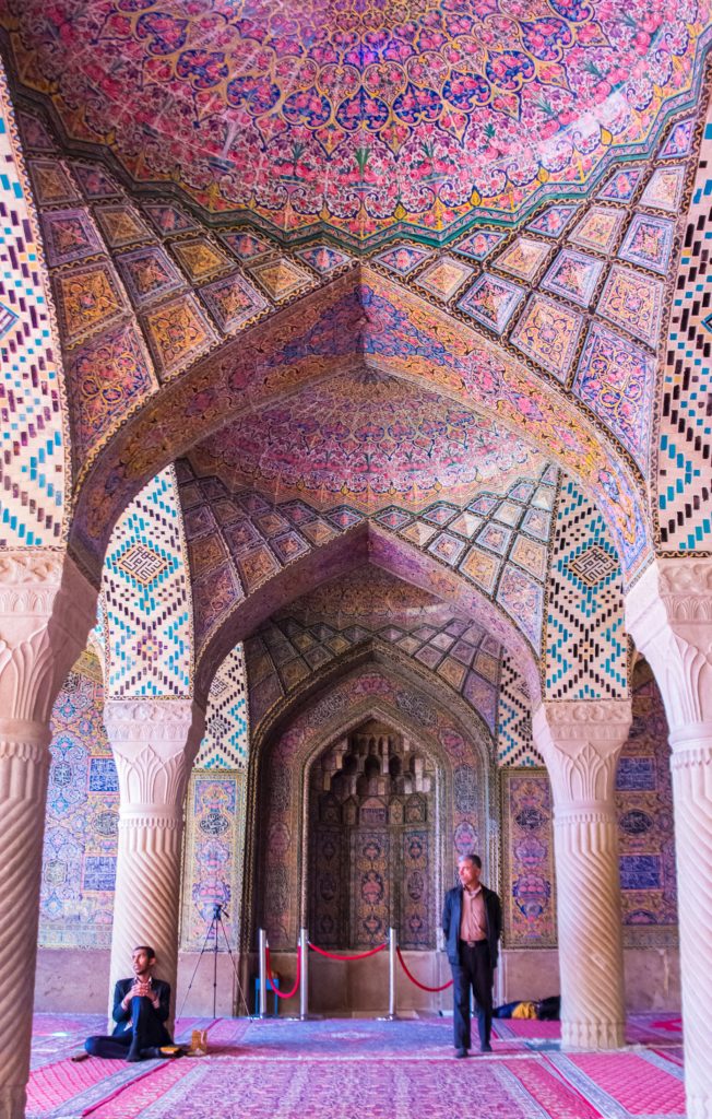 Pink mosque in Shiraz