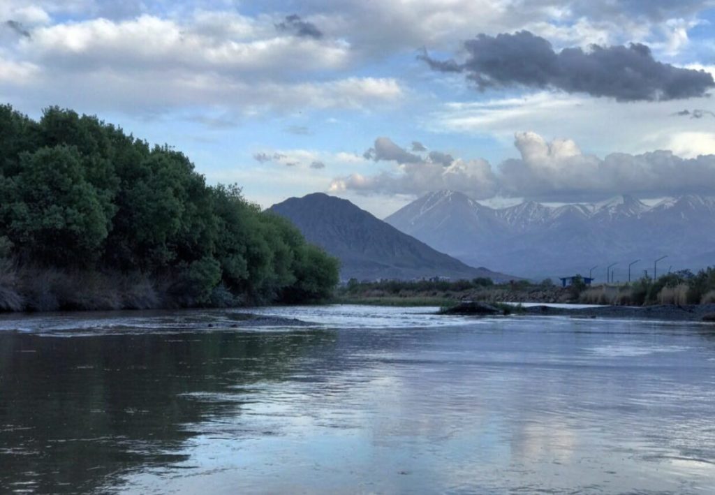 picture of Aras River, Iran.