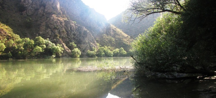 picture of Marshimo Lake, Iran.