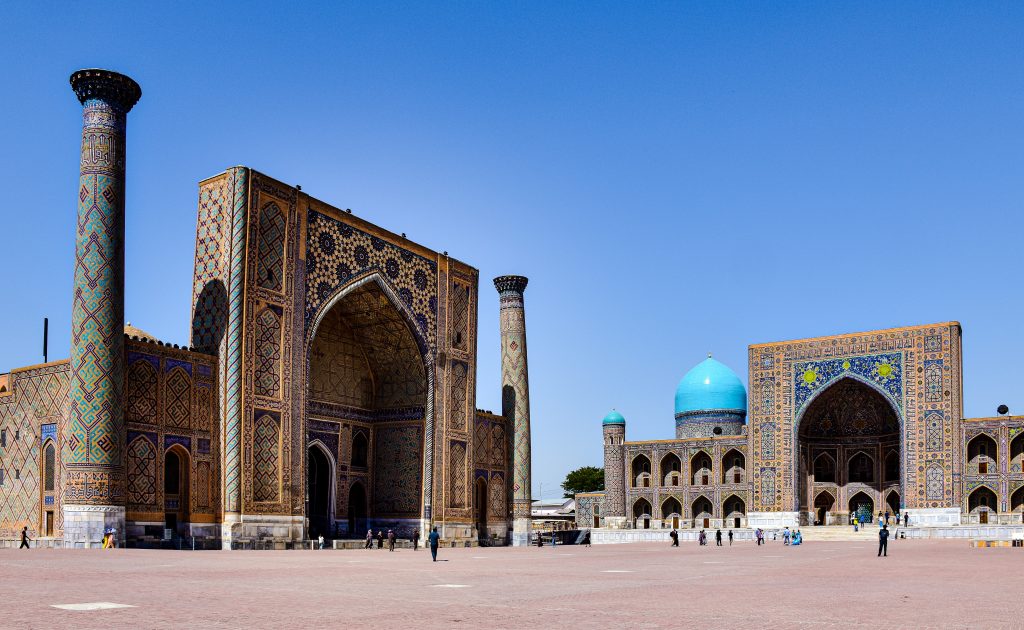 View of Kalyan Mosque in Bukhara