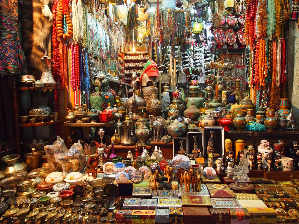 A local shop in Muscat, Oman.