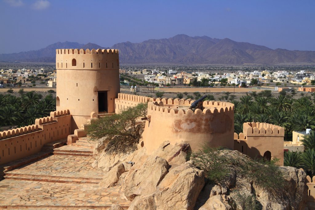 view of Nizwa fort, Oman