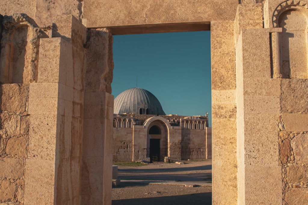 A mosque in Amman citadel, Jordan