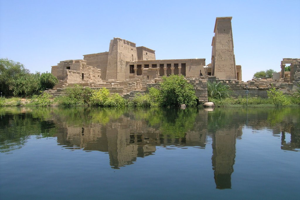 The Philae Temple in Aswan, Egypt