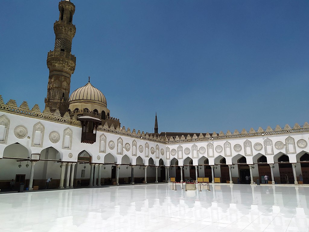 Dome of Al-Azhar Mosque in Cairo