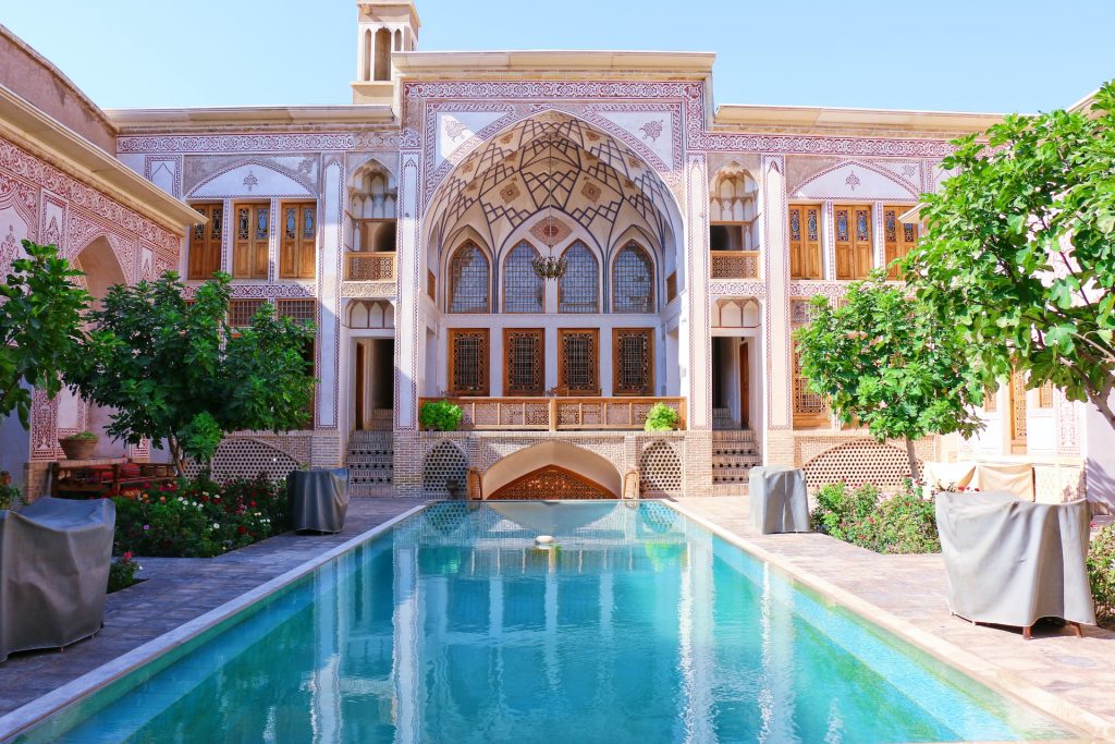 Historical house in Kashan, Iran